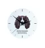 English Springer Spaniel - geometric wall clock with a picture and the brand name Art-Dog