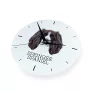 English Springer Spaniel - geometric wall clock with a picture and the brand name Art-Dog