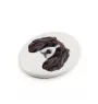 English Springer Spaniel - a plate with a geometric design and the brand name Art-Dog