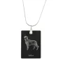 English setter, Lawerack, Laverack I - Crystal pendant with dog, silver necklace with photo, personalised pendant by Art-Dog brand