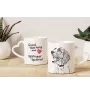 English Springer Spaniel - cup with a dog, adorable cup with a heart-shaped handle, universal gift from the Art-Dog brand