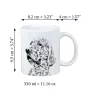 Setter anglais, Setter laverack - tasse avec chien, une tasse joyeuse pour les amoureux des chiens, un cadeau personnalisé de la marque Art-Dog