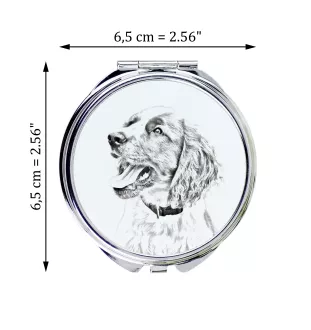 Springer spaniel angielski lusterko ze zdjęciem psa Art-Dog