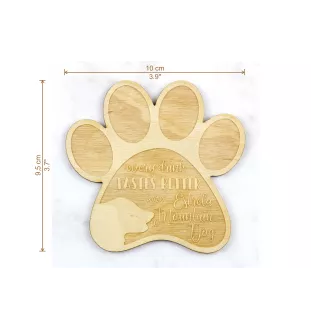 Chien de la Serra da Estrela, cão da Serra da Estrela - Sous-verre mug, sous-verre gravé avec chien, cadeau pour amoureux des chiens par la marque Art-Dog