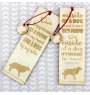 Serra da Estrela Berghund, Cão da Serra da Estrela - Lesezeichen mit Hund, personalisiertes Lesezeichen, Hundeaccessoire für Leser der Marke Art-Dog