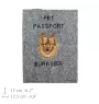 Eurasier - Porte passeport pour chien, porte document, cadeau pour le voyageur de la marque Art-Dog