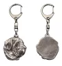Fila Brasileiro - Porte-clés argenté avec chien, décoration de sac à main, pendentif de sac à dos par la marque Art-Dog
