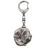 Fila Brasileiro - Porte-clés argenté avec chien, décoration de sac à main, pendentif de sac à dos par la marque Art-Dog