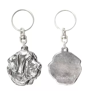 Fila Brasileiro - Pendentif chien argenté, décoration de sac à main, pendentif sac à dos par la marque Art-Dog