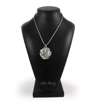 Fila Brasileiro, Brasilianischer Mastiff - Hundehalsband, einzigartiger Schmuck für den Hundefan, einzigartiger Kreuzotter-Anhänger der Marke Art-Dog