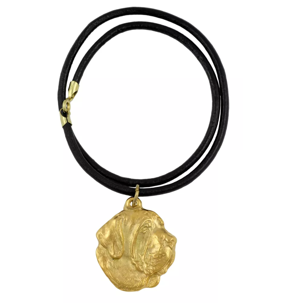 Fila Brasileiro, Brasilianischer Mastiff - Hundehalsband, vergoldeter Anhänger für Hundefans, einzigartiger Schmuck der Marke Art-Dog