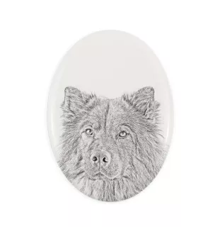 Eurasier płyta nagrobna ze zdjęciem psa Art-Dog