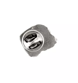 Fila Brasileiro, Brasilianischer Mastiff  - Versilberte Hundebrosche, elegante Anstecknadel, Jackenreversschmuck der Marke Art-Dog