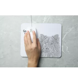 Eurasier - tapis de souris personnalisé avec impression, tapis de souris personnalisé avec chien, accessoire unique pour employé de bureau de la marque Art-Dog