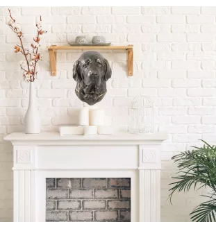 Fila Brasileiro, Brasilianischer Mastiff - Hundestatue, hängende Büste, einzigartige Dekoration für Hundeliebhaber der Marke Art-Dog