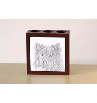 Eurasier stojak na długopisy z koniem Art-Dog