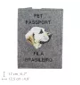 Fila Brasileiro, Brasilianischer Mastiff - Hundepassetui, Dokumententasche, Geschenk für den Reisenden von der Marke Art-Dog