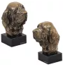 Fila Brasileiro - Dog statue, bust on stone base, sculpture, trophy for dog show by Art-Dog brand