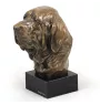 Fila Brasileiro - Statue de chien, buste sur socle en pierre, sculpture, trophée pour exposition canine par la marque Art-Dog
