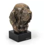 Fila Brasileiro - Statue de chien, buste sur socle en pierre, sculpture, trophée pour exposition canine par la marque Art-Dog