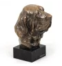 Fila Brasileiro, Brasilianischer Mastiff - Hundestatue, Büste auf Steinsockel, Skulptur, Trophäe für Hundeausstellung der Marke Art-Dog