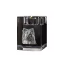 Eurasier - Bougeoir avec photo de chien, porte bougie en cristal, cadeau personnalisé par la marque Art-Dog