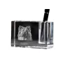 Eurasier penholder kryształowy z psem Art-Dog