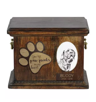 Fila Brasileiro, Brasilianischer Mastiff - Hund Ascheurne, personalisierte Ascheurne mit Foto, Hund Ascheurne von der Marke Art-Dog