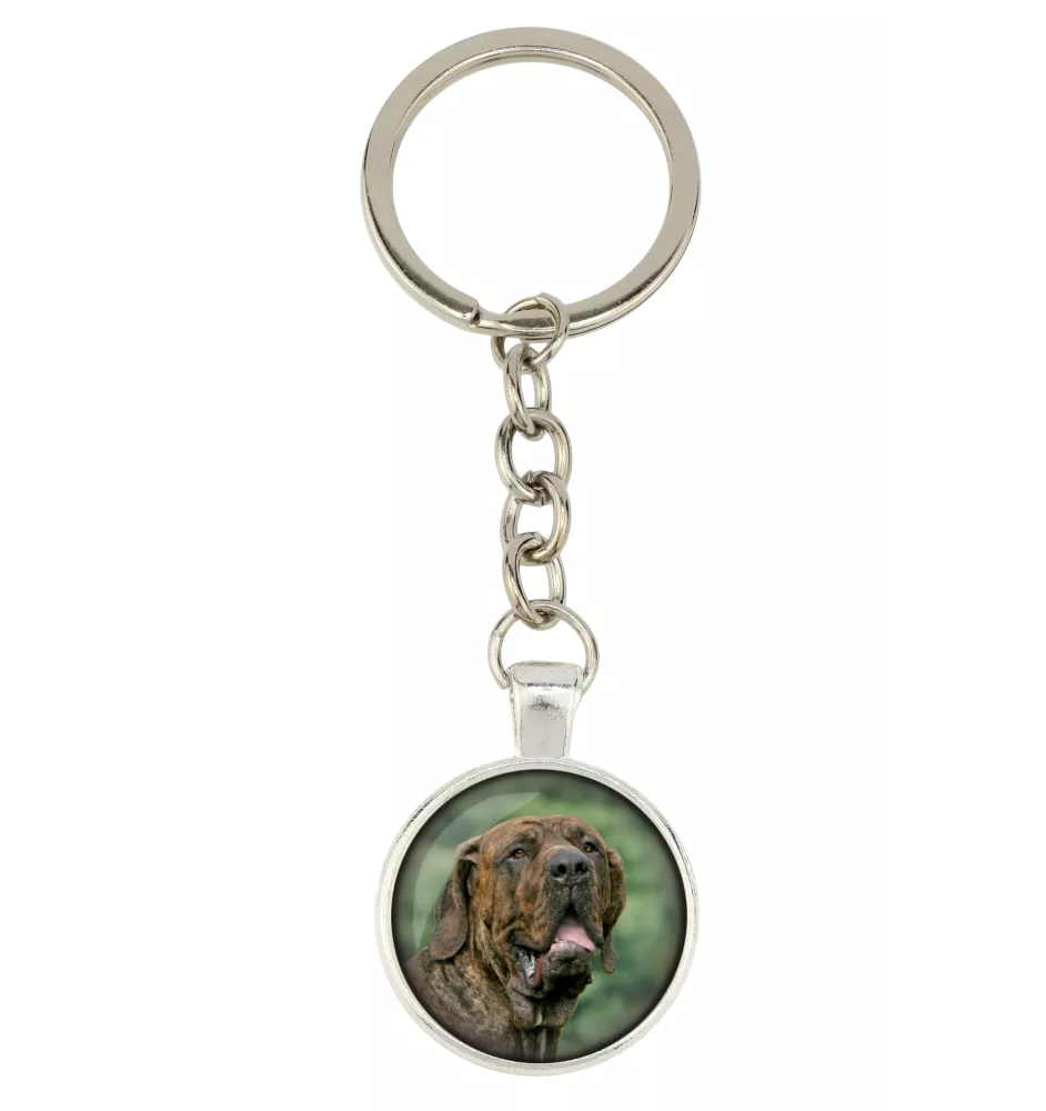 Fila Brasileiro - keychain with your photo, key decoration, bag pendant from Art-Dog brand
