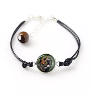 Fila Brasileiro - bracelet with your photo handmade, unique jewelry from the Art-Dog brand