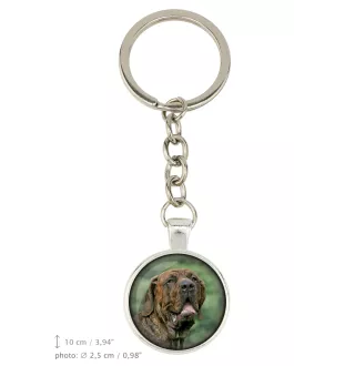 Fila Brasileiro - porte-clés dans une boîte, photo personnelle, porte-clés de la marque Art-Dog