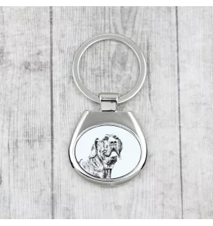 Fila Brasileiro - keychain with a dog, keychain with a print, personalized pendant from the Art-Dog brand