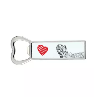 Fila Brasileiro, Brasilianischer Mastiff - Flaschenöffner mit Hund, personalisierter Flaschenöffner für den Kühlschrank, ein einzigartiges Geschenk für Männer von der Marke Art-Dog