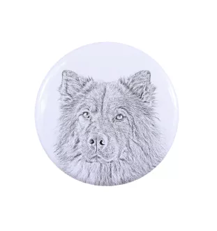 Eurasier pierścionek z psem mały Art-Dog