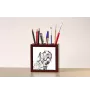 Fila Brasileiro - pen holder with a dog, desk organizer with a print, personalized desk decoration from the Art-Dog brand.