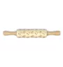 Eurasian, Eurasier - small rolling pin with a dog, patterned dough roller, gadget for ceramicists from the Art-Dog brand