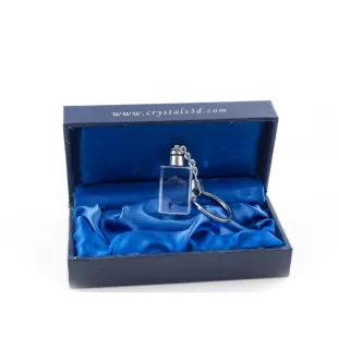 Fila Brasileiro - Porte-clés en cristal avec photo de chien, porte-clés lumineux, cadeau unique de la marque Art-Dog