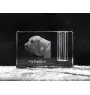Fila Brasileiro - Pen stand, crystal organiser with dog photo, unique desk decoration by Art-Dog brand