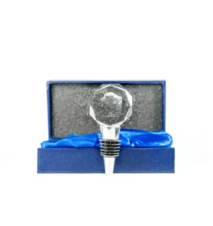 Fila Brasileiro - Bottle stopper, crystal wine stopper with photo, personalised gift for bartender by Art-Dog brand