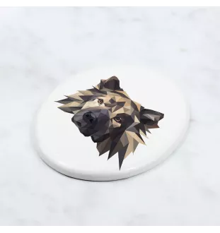 Eurasier płytka geometryczna Art-Dog