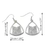 Eurasier - boucles d'oreilles avec chien, boucles d'oreilles pendantes avec photo, bijoux personnalisés avec impression de la marque Art-Dog