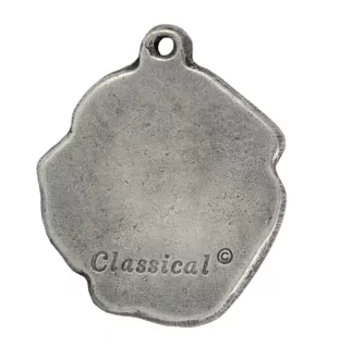 Fila Brasileiro - necklace with a dog, dog pendant on a silver chain, unique jewelry from the Art-Dog brand