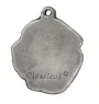 Fila Brasileiro - un collier avec un chien, un pendentif de chien sur une chaîne en argent, un bijou unique de la marque Art-Dog