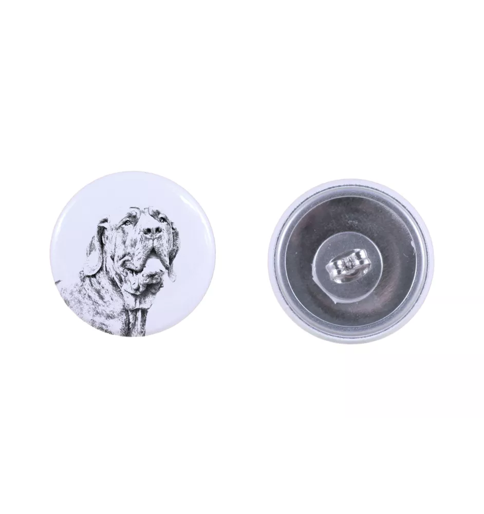 Fila Brasileiro - boucles d'oreilles uniques avec un chien, votre animal de compagnie sur un porte-clés, marque propre Art-Dog