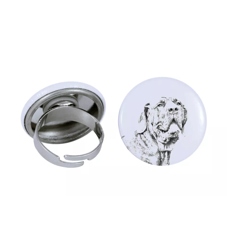Fila Brasileiro - bijoux pour femmes avec l'image d'un chien, produit fait à la main, possibilité d'ajouter sa propre photo, marque Art-Dog