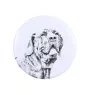 Fila Brasileiro - badge avec votre chien, ajoutez votre propre photo, marque Art-Dog