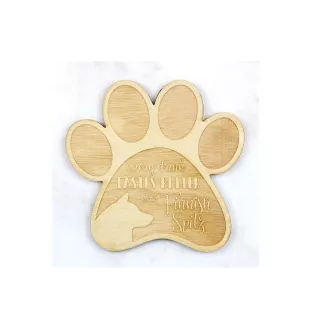 Finnischer Spitz, Finnen-Spitz, Karelo-Finnische Laika - Tasse Untersetzer, graviert Untersetzer mit Hund, Geschenk für Hundeliebhaber von Art-Dog Marke