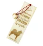 Finnischer Spitz, Finnen-Spitz, Karelo-Finnische Laika - Lesezeichen mit Hund, personalisiertes Lesezeichen, Hundeaccessoire für Leser der Marke Art-Dog