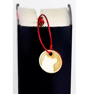 Finnischer Spitz, Finnen-Spitz, Karelo-Finnische Laika - Lesezeichen mit Hund, personalisiertes Lesezeichen, Geschenk für Bücherwurm von der Marke Art-Dog