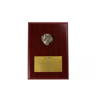 Fila Brasileiro - bas-relief de chien, petit décor, plaque réaliste avec chien de la marque Art-Dog